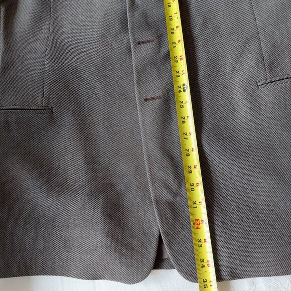 Giorgio Armani Le Collezioni Blazer Mens 3-Button Blazer 100% Wool, 48L - Picture 12 of 13